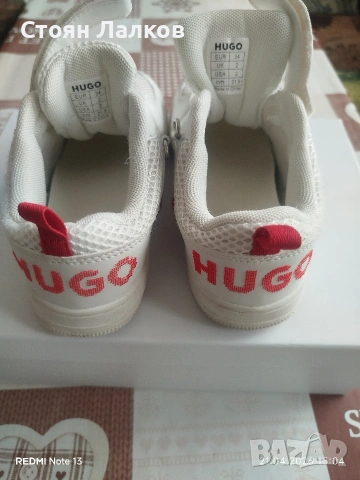 Детски кецове на Hugo boss , снимка 8 - Детски маратонки - 54244778