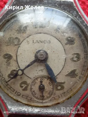 Стар механичен часовник дамски LANCO за части ремонт КОЛЕКЦИЯ 47945, снимка 4 - Антикварни и старинни предмети - 50125103