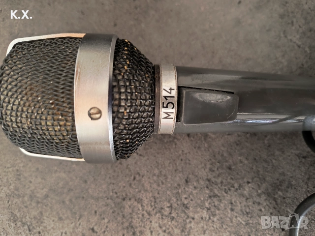 Микрофон uher M514, снимка 3 - Микрофони - 53535755