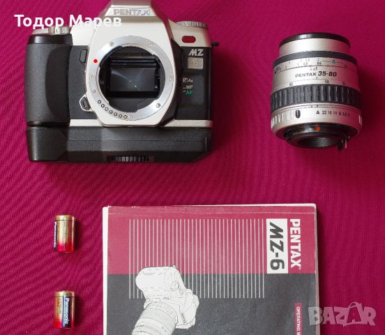 Продавам филмов фотоапарат PENTAX MZ 6, снимка 8 - Фотоапарати - 46427417