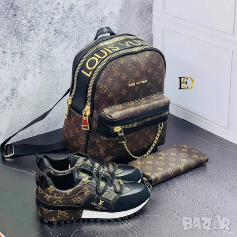 дамски маратонки, чанта и портмоне louis vuitton , снимка 6 - Чанти - 46861144