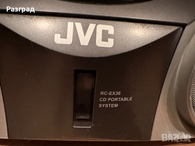 Радиокасетофон CD JVC RC-EX36S MP3, снимка 2 - Радиокасетофони, транзистори - 46055683