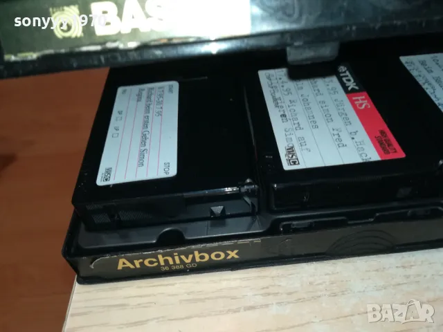 TDK BASF VIDEO VHS C TAPE X3 ВНОС GERMANY 2112241203, снимка 5 - Други жанрове - 48423615