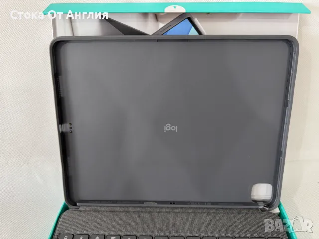 Клавиатура Logitech Combo Touch  iPad Pro 12.9 - 920-010214, снимка 4 - Клавиатури и мишки - 50001237