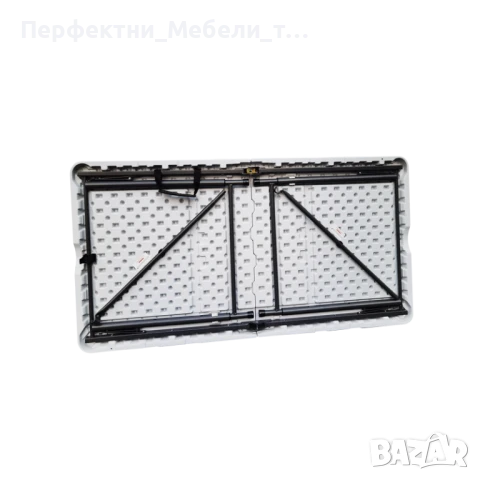 Регулируема на 3 нива кетъринг сгъваема маса 120/60 за ниски и високи-промо цена 72,00 лв. с ДДС, снимка 3 - Къмпинг мебели - 51427702