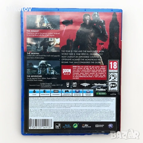 Wolfenstein The New Order PS4 (Съвместима с PS5), снимка 3 - Игри за PlayStation - 53618645