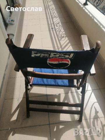 4 броя столове на марката Пепси, снимка 2 - Столове - 45077841