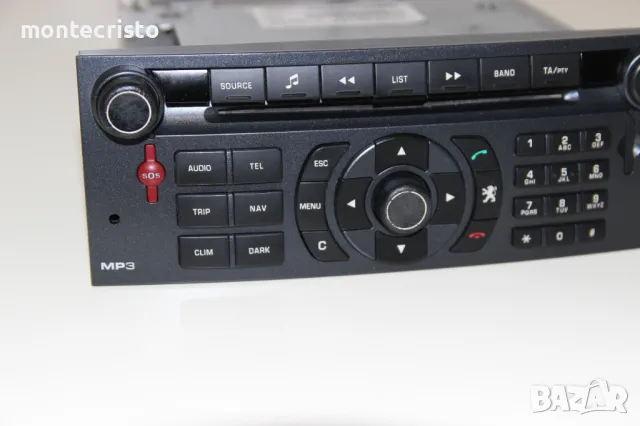 CD Radio MP3 Навигация Navi Peugeot 407 Coupe (2005-2011г.) 96650244XA Радио, снимка 2 - Аксесоари и консумативи - 48584310