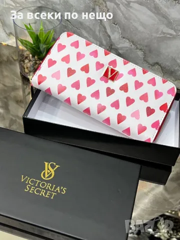 Victoria's Secret Дамско Портмоне С Кутия Виктория Сикрет - Налични Различни Цветове Код E126, снимка 3 - Портфейли, портмонета - 50232770