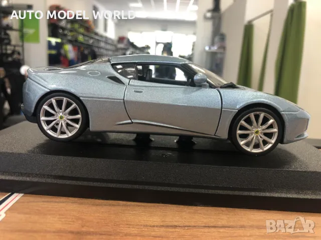 BURRAGO нова метална колекционерска количка LOTUS EVORA S IPS 1:24, снимка 2 - Колекции - 47558365