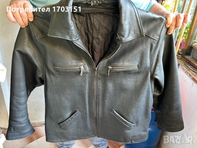 Кожено яке от телешки бокс 