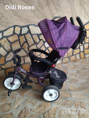 Триколка Chipolino с родителски контрол, снимка 5 - Детски велосипеди, триколки и коли - 45649797