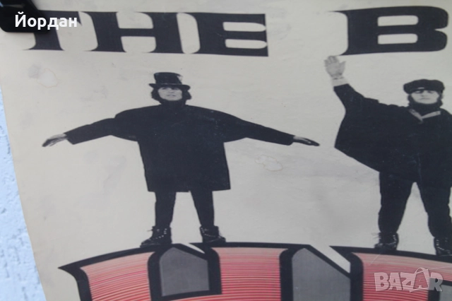 Стар постер на ''The Beatles'', снимка 3 - Други ценни предмети - 52724306