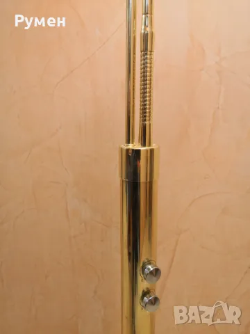 Месинг подова лампа, снимка 10 - Лампиони - 50410119