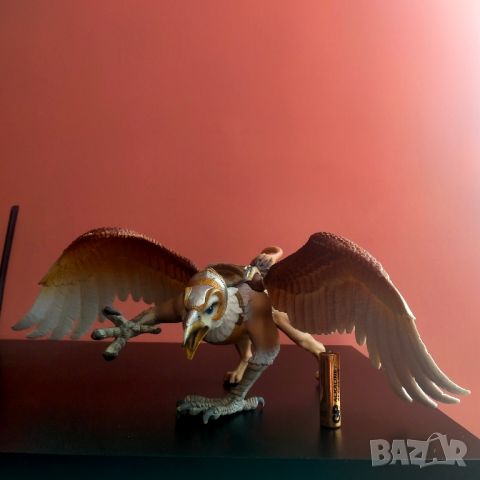 Колекционерска фигурка Schleich World of History Knights Griffin Rider Bird of Prey 2012 , снимка 17 - Колекции - 45493079