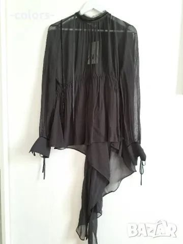 Асиметрична риза Zara, снимка 10 - Ризи - 50245954