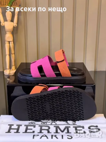 Hermes Дамски Чехли Хермес - Налични Различни Цветове Код E276, снимка 17 - Чехли - 50415392