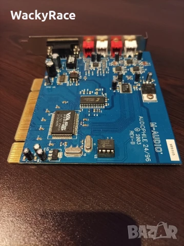 Звукова/аудио карта M-AUDIO Audiophile 2496, снимка 5 - Видеокарти - 50567452