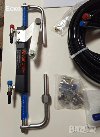 Хидравличен извънбордов кормилен комплект VEVOR, 90 к.с. , снимка 7 - Воден транспорт - 53429955