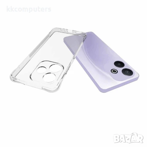 OPPO A5 Pro 5G Прозрачен Удароустойчив Калъф TPU с Анти-Приплъзване + Скрийн Протектор, снимка 2 - Калъфи, кейсове - 50563641