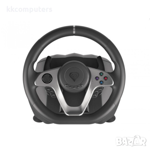 Genesis Driving Wheel Seaborg 400 For PC/Console Волан, снимка 3 - Джойстици и геймпадове - 52807557