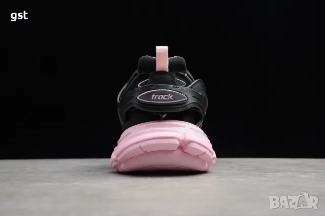Уникални Редки Balenciaga Track 3.0 Black 🖤💜 Pink Version маратонки кецове мъжки дамски Дизайнерск, снимка 5 - Маратонки - 50387336