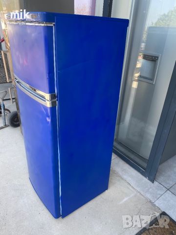 Син хладилник 141 см с камера , снимка 5 - Хладилници - 45233970