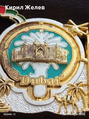 СУВЕНИР ИЗОБРАЗЯВАЩ ЗАБЕЛЕЖИТЕЛНОСТИ и СИМВОЛИ на ДУБАЙ БУРЖ ХАЛИФА 41795, снимка 2 - Други ценни предмети - 51180317