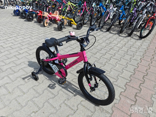 CROSS Велосипед 16" DIVA розов, снимка 4 - Велосипеди - 53980766