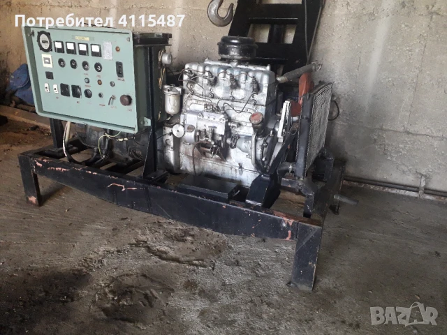 дизелов агрегат за ток АД-30 използван в гражданска защита, снимка 2 - Генератори - 50762373