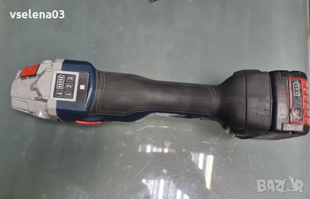 Ъглошлайф Bosch GWS 18v-125 SC , снимка 2 - Други машини и части - 46726073