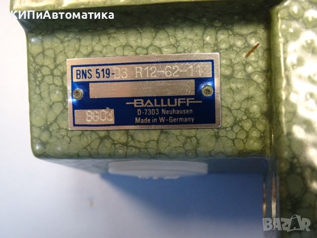 краен изключвател Balluff BNS 519-D3 R12-62-11 multiple limit switch 250VAC 10A, снимка 4 - Резервни части за машини - 45133899
