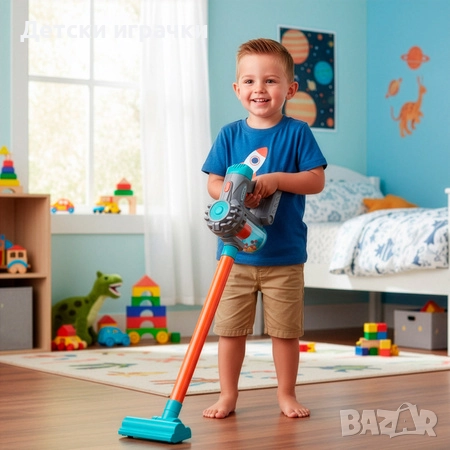 Вертикална прахосмукачка със звук и аксесоари, снимка 2 - Други - 52695300