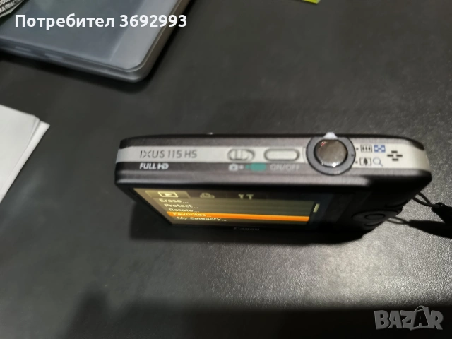 Фотоапарат Canon IXUS 115 HS , снимка 4 - Фотоапарати - 54102048
