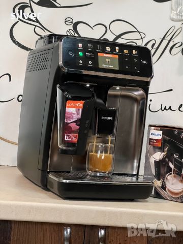 Кафемашина кафе автомат Philips 5447 Latte go с гаранция, снимка 2 - Кафемашини - 45664445