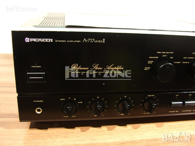 Усилвател   Pioneer a-717markll /1 , снимка 5 - Ресийвъри, усилватели, смесителни пултове - 51606312