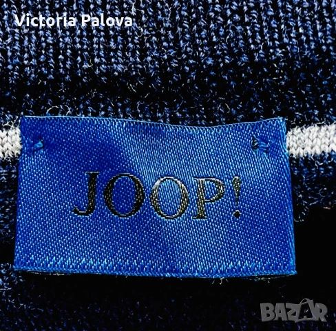 JOOP! Donte-NK – дизайнерски премиум пуловер, копринено усещане, рядко предложение, снимка 9 - Пуловери - 53584909