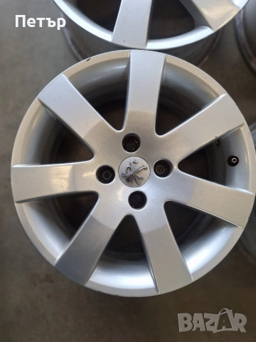 ОРИГИНАЛНИ АЛУМИНИЕВИ ДЖАНТИ ЗА ПЕЖО-4Х108Х65.1-16 цола, снимка 2 - Гуми и джанти - 51940304