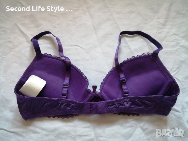 75А лилав сутиен H&M, снимка 5 - Бельо - 52922527