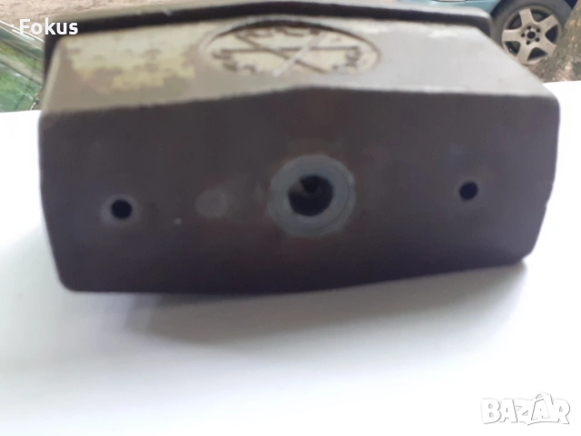 Голям стар катинар катанец СССР, снимка 3 - Антикварни и старинни предмети - 53279007