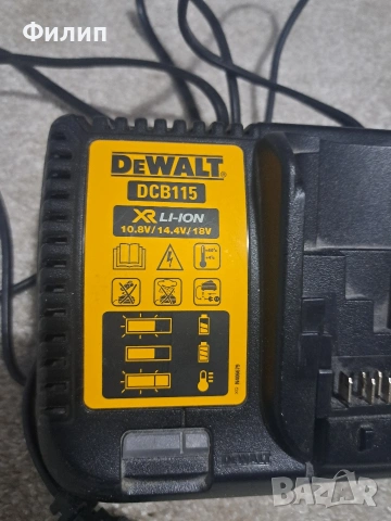Зарядно DEWALT DCB115, снимка 2 - Други инструменти - 53222762