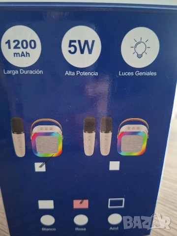 Караоке тонколонка, снимка 2 - Тонколони - 54021942