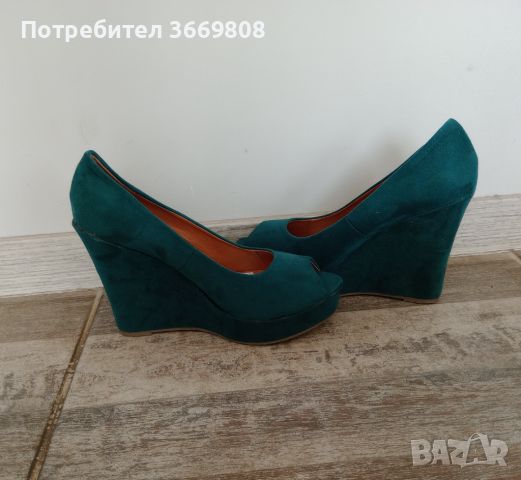 Нови дамски сандали на платформа -38н , снимка 1 - Сандали - 46127108