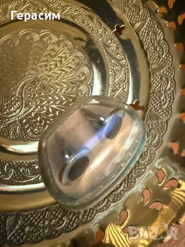 Старинни месингови плътни копчета за ръкавели с кутийка, снимка 8 - Антикварни и старинни предмети - 51858090