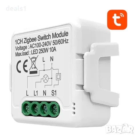 AVATTO N-ZWSM01-1 ZigBee TUYA Модул за смарт превключвател, снимка 2 - Друга електроника - 47936378