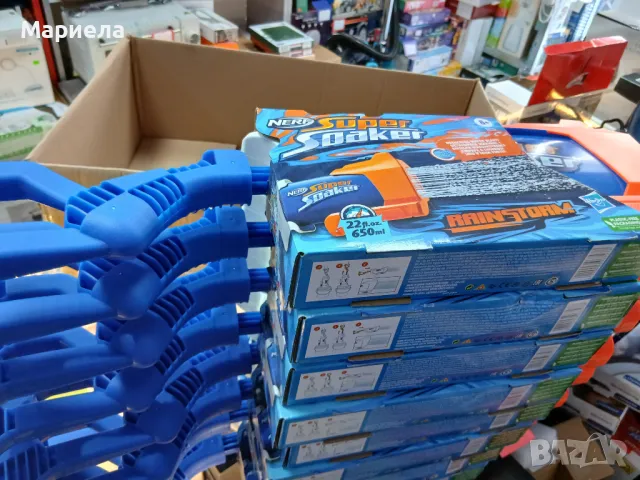 NERF SUPER SOAKER Воден бластер RAINSTORM / Промо, снимка 7 - Други - 49941608