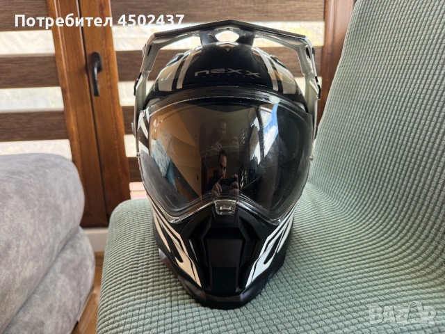 Nexx Мото каска с визьор, снимка 5 - Мотоциклети и мототехника - 54235938
