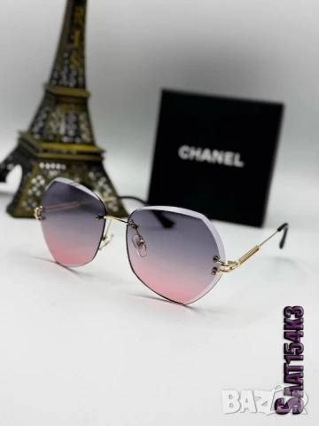 очила с черен обикновен калъф и ув защита chanel , снимка 13 - Слънчеви и диоптрични очила - 51386547