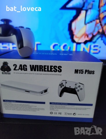 Игрова конзола Retro Console Planet Tech M15 4K Pro Game Stick,, снимка 2 - Други игри и конзоли - 53927780