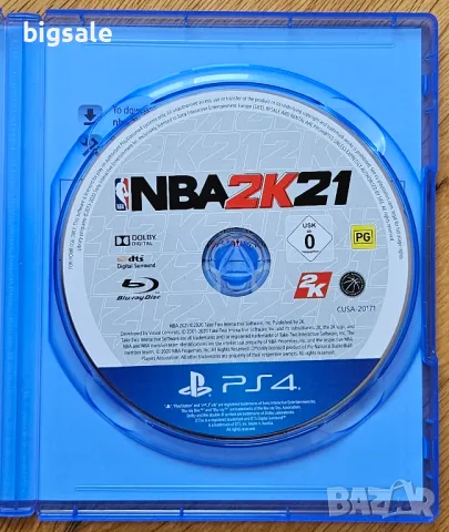 NBA 2K21 PS4 Playstation 4 НБА 21 2021 Плейстейшън PS 5 баскетбол PS5, снимка 3 - Игри за PlayStation - 47809713